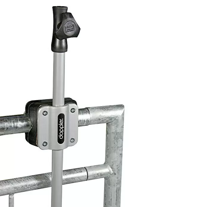 Doppler Balkonklammer Vario - Für Rohrdurchmesser: 22 mm - 32 mm - Detailaufnahme