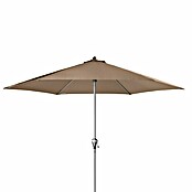 Doppler Active Okrogel senčnik Auto Tilt  (Rjava, Premer platna: 320 cm) | 8295 - Sonnenschirme | ICFA - Sonnenschutz | ICF - Sonnenschutz | IC - Freizeit im Garten | I - Stadtgarten | BAUHAUS