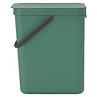 Brabantia Cubo de la basura Sort & Go (25 l, Verde, Plástico)