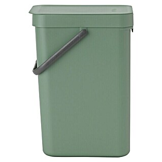 Brabantia Cubo de basura Sort & Go (12 l, Plástico, Verde oscuro)