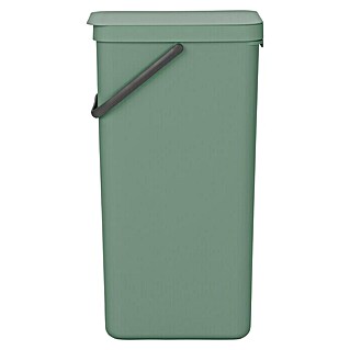 Brabantia Cubo de la basura Sort & Go (40 l, Verde, Plástico)