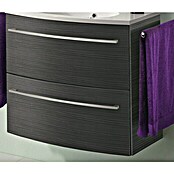 Camargue Swing Waschtischunterschrank (45,5 x 80 x 63 cm, Darkoak, Matt)
