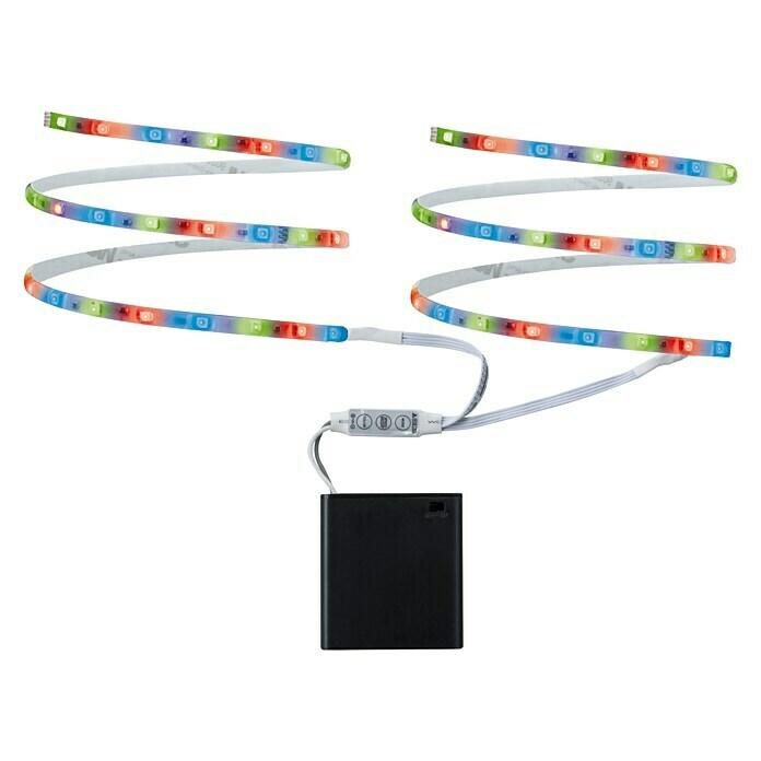 x 1 (B mm m, Neon BAUHAUS | Strip x 85 LED-Band L: Paulmann USB Colorflex Weiß)