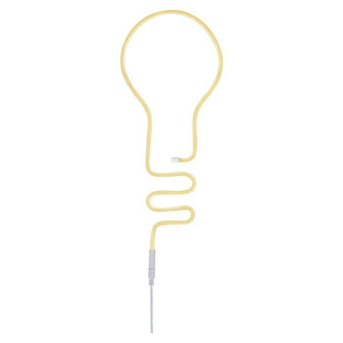 Paulmann LED-Band Neon Colorflex USB Strip (Länge: 1 m, Lichtfarbe: Gelb)