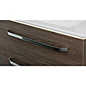 Camargue Star Waschtischunterschrank (47 x 70 x 52 cm, Mit Beleuchtung, Darkoak, Matt)