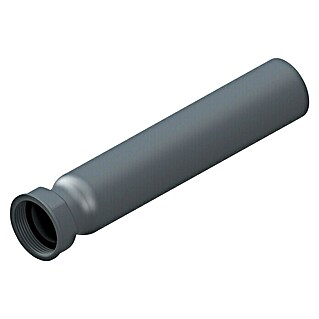 Verlängerungsrohr (Länge: 250 mm, DN 50, Kunststoff, Anthrazit)