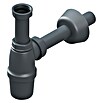 Admiral Waschtisch-Siphon (1 ¼″, Durchmesser: 32 mm, Kunststoff, Anthrazit) | BAUHAUS