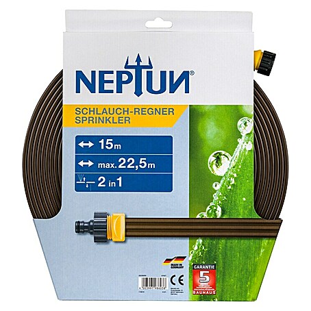 Neptun Schlauchregner Sprinkler (Länge: 15 m)