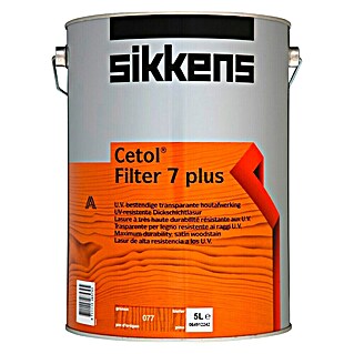 Lazura za les Cetol Filter 7 plus (Bor, 5 l, Svilnati sijaj)