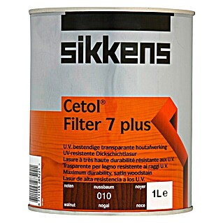 Lazura za les Cetol Filter 7 plus (Oreh, 1 l, Svilnati sijaj)