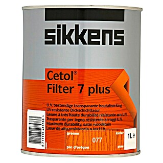 Sikkens Lazura za les Cetol Filter 7 plus (Bor, 1 l, Svilnati sijaj)