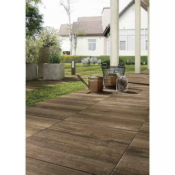 Marazzi Terrassenfliese Esterno 20T Harmonie60 x 60 x 2 cm, Zeder, Matt