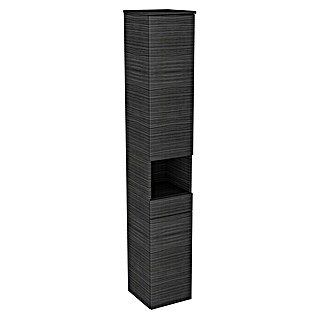 Camargue Star Hoge kast (30,4 x 32,5 x 181,6 cm, Dark oak, Uitvoering: Links)