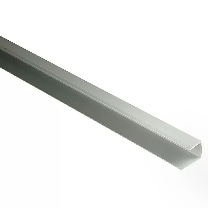 Kovalex Einfassprofil - 250 x 4,2 x 2,8 cm, Aluminium - Detailaufnahme