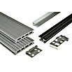 Kovalex WPC-Terrassenpaket (4,95 x 4 m, Grau, Mattiert)
