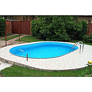 Malibu Stahlwand-Pool Premium (L x B x H: 450 x 250 x 120 cm, 13.000 l)