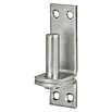 Stabilit Gozne atornillable (Diámetro mandril: 13 mm, Distancia desde mandril hasta placa: 10 mm, L x An: 100 x 35 mm, Acero inoxidable)