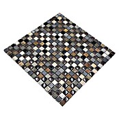 Mosaikfliese Quadrat Crystal Mix XCM M980 (30 x 30 cm, Grau, Glänzend)