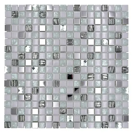 Mosaikfliese Quadrat Crystal Mix XCM M770