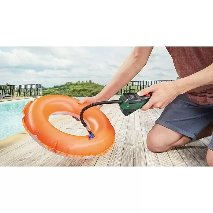 Bosch Akku-Luftpumpe EasyPump - 3,6 V, Anzahl Akkus: 1 Akku - Anwendungsbeispiel