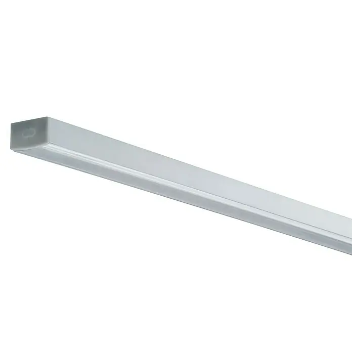 Paulmann U-Profil Function Square Profil Diffusor - L x B x H: 1 m x 2,3 cm x 1,5 cm, Aluminium - LED-Leuchte in schlankem Design für moderne Beleuchtungslösungen. Ideal für Büros und Wohnräume, energieeffizient und langlebig.