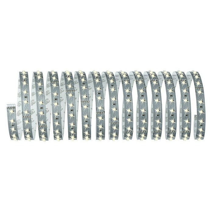 Paulmann MaxLED 500 Tira LED (L x Al: 5 m x 3 mm, Plateado, Blanco cálido) | BAUHAUS