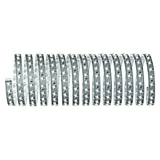 Paulmann MaxLED 500 Tira LED (L x Al: 5 m x 3 mm, Plateado, Blanco cálido)