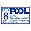 myPool Premium Stahlwand-Pool (Ø x H: 350 x 150 cm, Weiß/Sand, 14 000 l) | BAUHAUS