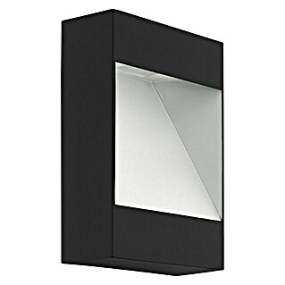 Eglo Aplique exterior LED Manfria (10 W, 8 x 30 x 30 cm, Antracita, IP44)
