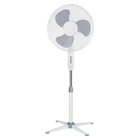 Ventilador de pie con altura regulable