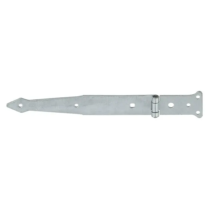 Stabilit Werfgehänge - 501 x 63 mm, Stärke: 3,6 mm, Verzinkt - Ein langes, verzinktes T-Band-Scharnier, das für zusätzliche Stabilität und Unterstützung an Toren und Türen sorgt.