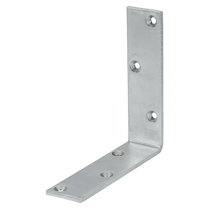 Stabilit Starke Balkenwinkel - 150 x 40 x 150 mm, Stärke: 5 mm - Winkelverbinder aus Metall mit vorgebohrten Löchern für Schrauben zur stabilen Verbindung von Bauelementen im Bauwesen.