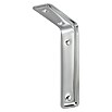 Stabilit Regalwinkel Design (160 x 40 x 105 mm, Belastbarkeit: 30 kg, Chrom)