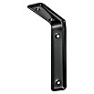 Stabilit Regalwinkel Design (160 x 40 x 105 mm, Belastbarkeit: 30 kg, Schwarz)