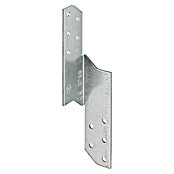 Stabilit Sparrenpfettenanker (Rechts, 10 Löcher, 1 Stk., Sendzimir verzinkt, 33 x 33 x 170 mm)
