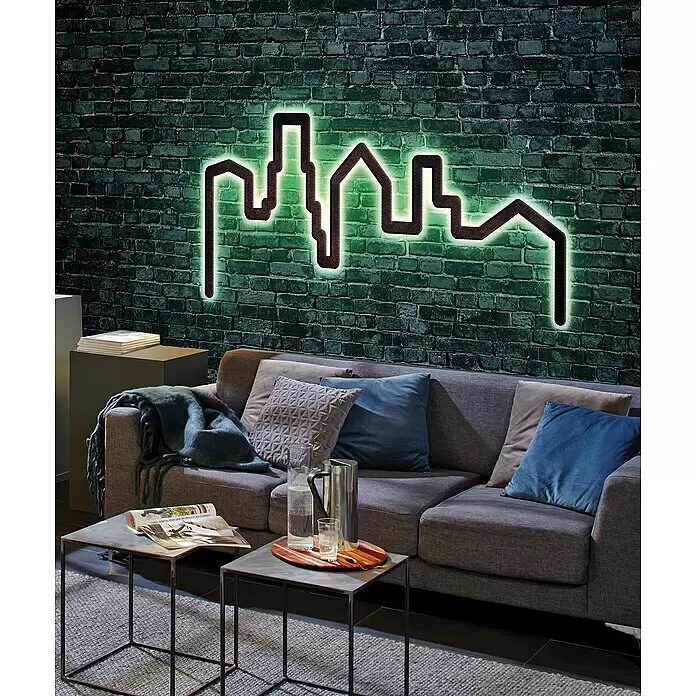 Paulmann LED-Band Function FlexLED - Länge: 5 m, Lichtfarbe: RGB, 26 W - Stimmungsaufnahme