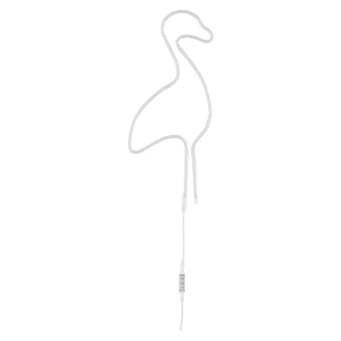Paulmann LED-Band Neon Colorflex USB Strip - Länge: 1 m, Lichtfarbe: Sonstige, 4,5 W - Neon Flamingo Leuchte. Die LED-Neonleuchte in Flamingo-Form ist eine dekorative Beleuchtung für Innenräume und sorgt für stimmungsvolles Licht.