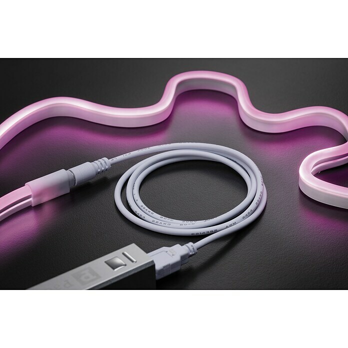 Paulmann LED-Band Neon Colorflex USB Strip (Länge: 1 m, Lichtfarbe: Sonstige, 4,5 W) | BAUHAUS
