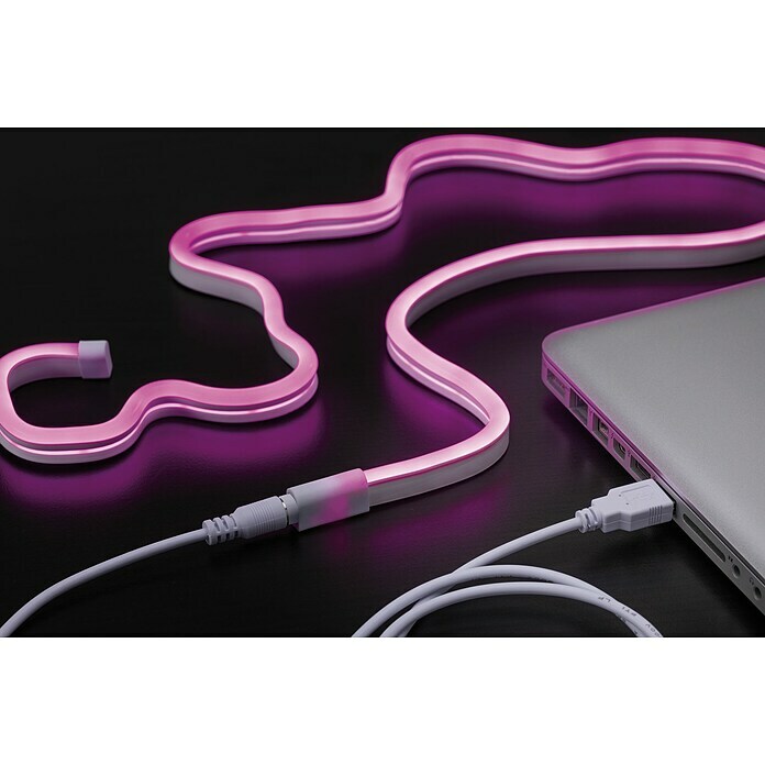 Paulmann LED-Band Neon Colorflex USB Strip (Länge: 1 m, Lichtfarbe: Sonstige, 4,5 W) | BAUHAUS