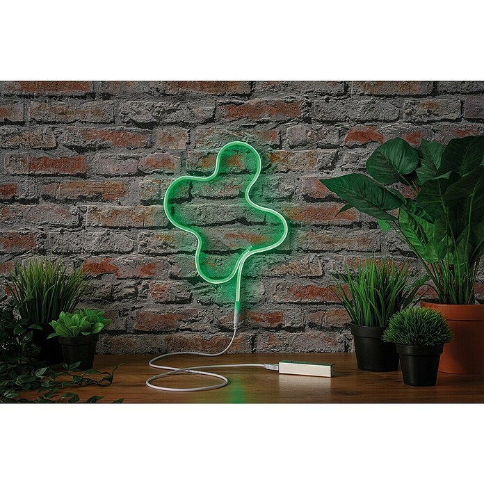 Paulmann LED-Band Neon Colorflex USB Strip (Länge: 1 m, Lichtfarbe: Grün) | BAUHAUS