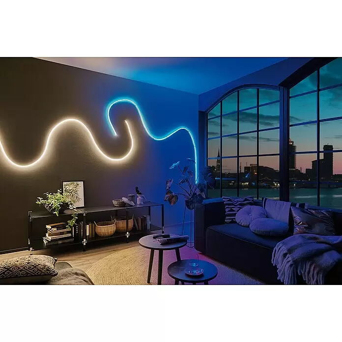 Paulmann MaxLED LED-Band Flow Basisset - Länge: 1,5 m - Stimmungsaufnahme