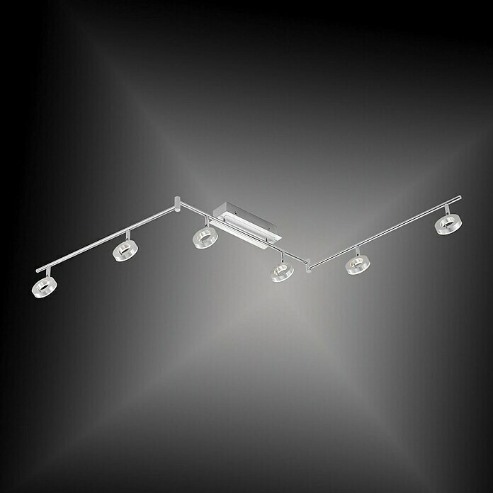Paul Neuhaus LED-Deckenleuchte (6 x 6 W, Warmweiß, Länge: 177 cm, Energieeffizienzklasse: A)