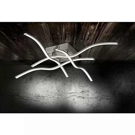 Just Light Wave LED-Deckenleuchte
