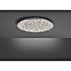 LeuchtenDirekt LED-Panel rund (18 W, Weiß, Ø x H: 48 x 4 cm)