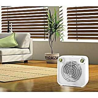 Voltomat HEATING Heizlüfter Transisto (2.000 W, Weiß, 23,5 x 13,5 x 22,6 cm)
