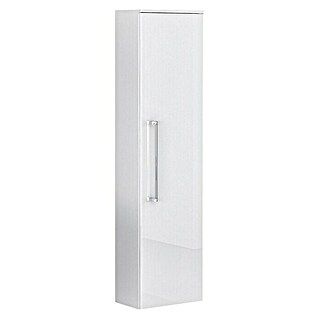 Camargue Orion Hochschrank (40,2 x 22 x 148,6 cm, Weiß, Glänzend)