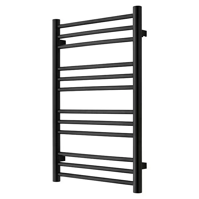 TVS Design Badheizkörper Pivo 12-500B x H: 50 x 78,5 cm, Wärmeleistung bei Vorlauftemperatur von 75 °C (D: 50): 160 W, Schwarz