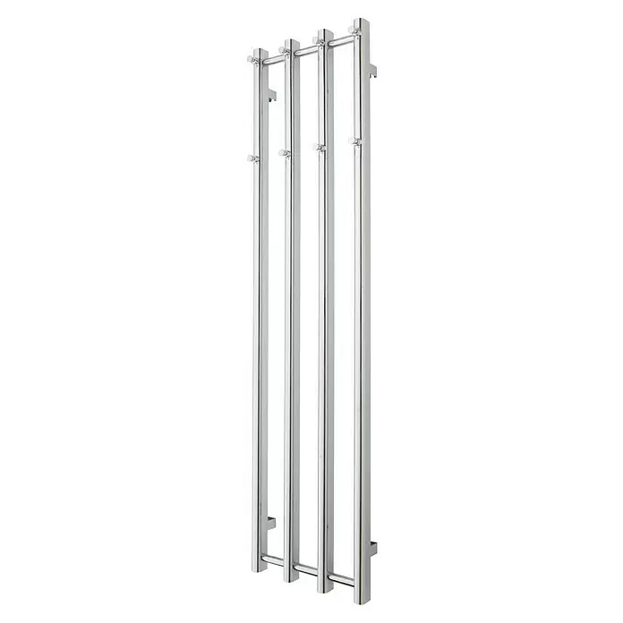 TVS Design Badheizkörper Vino 4B x H: 35 x 140 cm, Wärmeleistung bei Vorlauftemperatur von 75 °C (D: 50): 131 W, Chrom