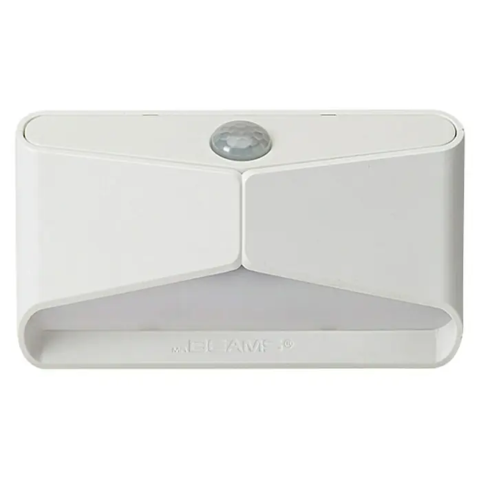 Mr. Beams LED-Nachtlicht MB710 - 15 lm, Lichtfarbe: Warmweiß - Helle, rechteckige Mr Beams Sicherheitsleuchte mit Bewegungssensor für den Innen- und Außenbereich.