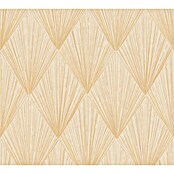 AS Creation Metropolitan Stories II Vliestapete Artdeco (Beige/Gold/Creme, Grafisch, 10,05 x 0,53 m) | BAUHAUS